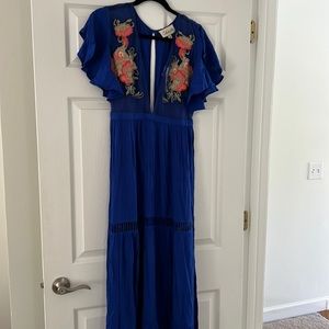 Cleobella blue dress